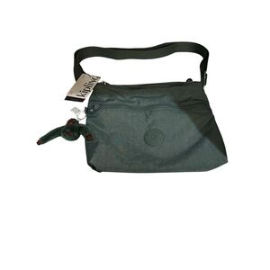 Kipling Dark Green Crossbody Bag